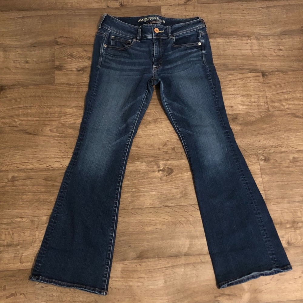 8 Short Kick Boot Jeans by American Eagle